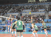 Bakı 2015: Voleybol yarışlarında bürünc medal qarşılaşması. Azərbaycan, 27 iyun 2015